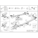 Фаркоп оцинкованный Galia шар A для ВАЗ 4x4 Urban 2015-2021