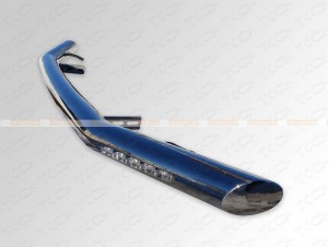 Защита переднего бампера с ДХО 76 мм для Mitsubishi Pajero Sport № MITPASPOR14-12